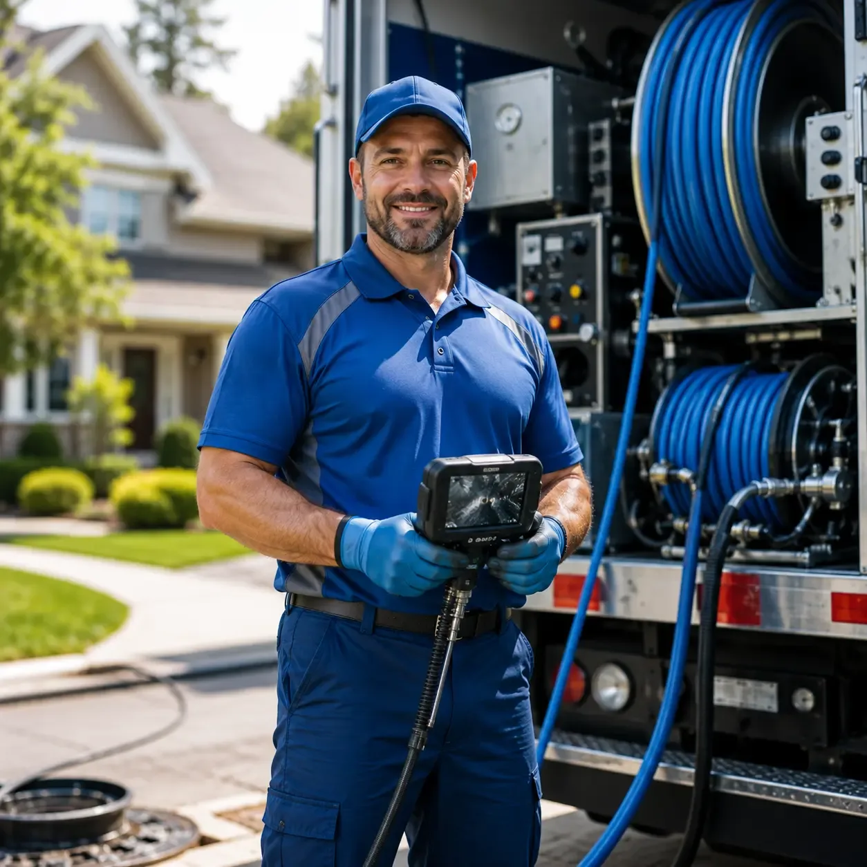 Local outdoor drain cleaning specialists in Choudrant, LA